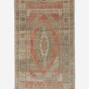 Lulu and Georgia Vintage Turkish Rug No. 7, 4' x 7'2"