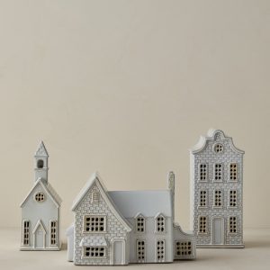 Lulu and Georgia Ceramic Village Decor by Sarah Sherman Samuel