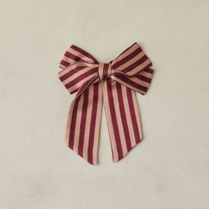 Lulu and Georgia Talcott Striped Wreath Bow