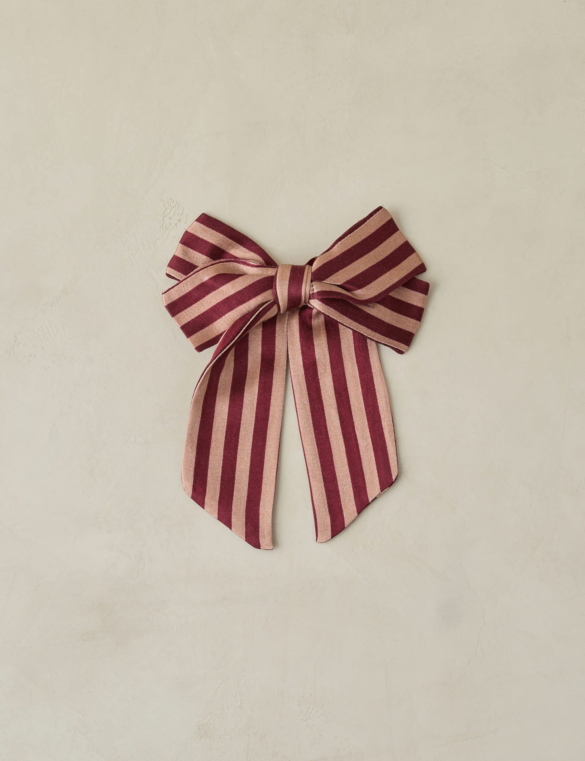 Lulu and Georgia Talcott Striped Wreath Bow