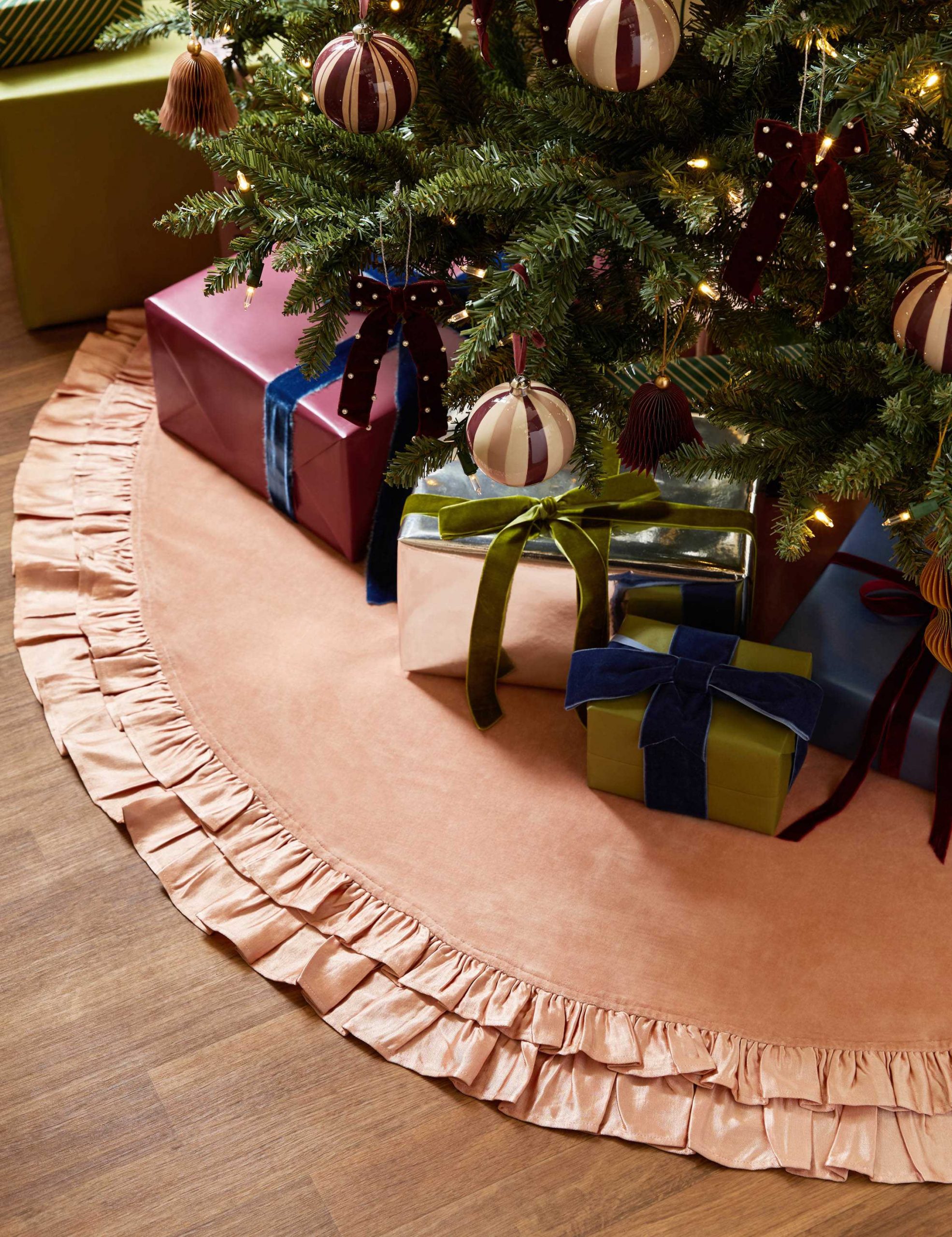Lulu and Georgia Clarey Velvet Tree Skirt