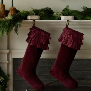 Lulu and Georgia Clarey Velvet Stocking
