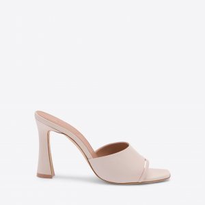 Malone Souliers Roxanne 90 Pale Pink Leather Heeled Sandals