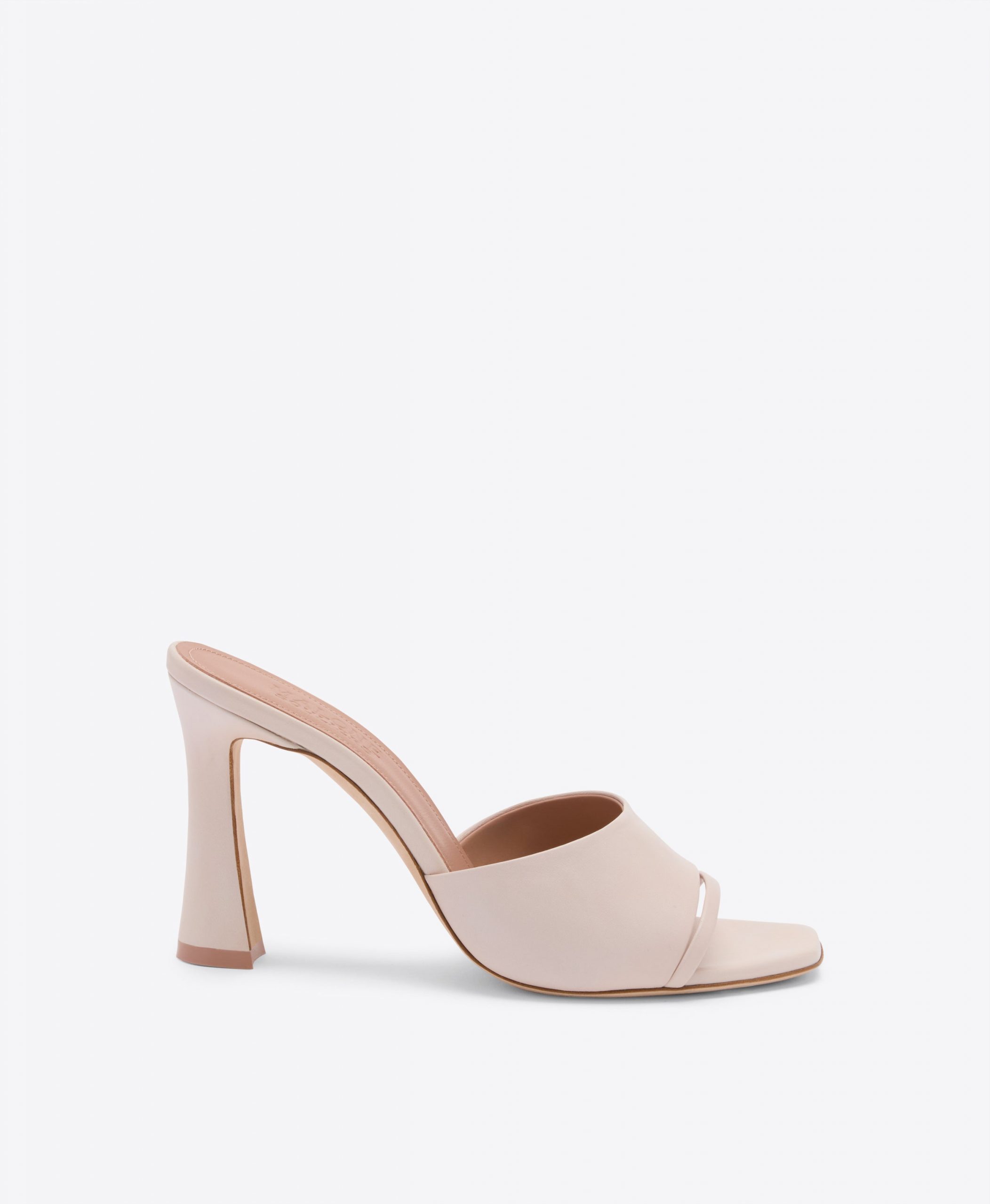 Malone Souliers Roxanne 90 Pale Pink Leather Heeled Sandals