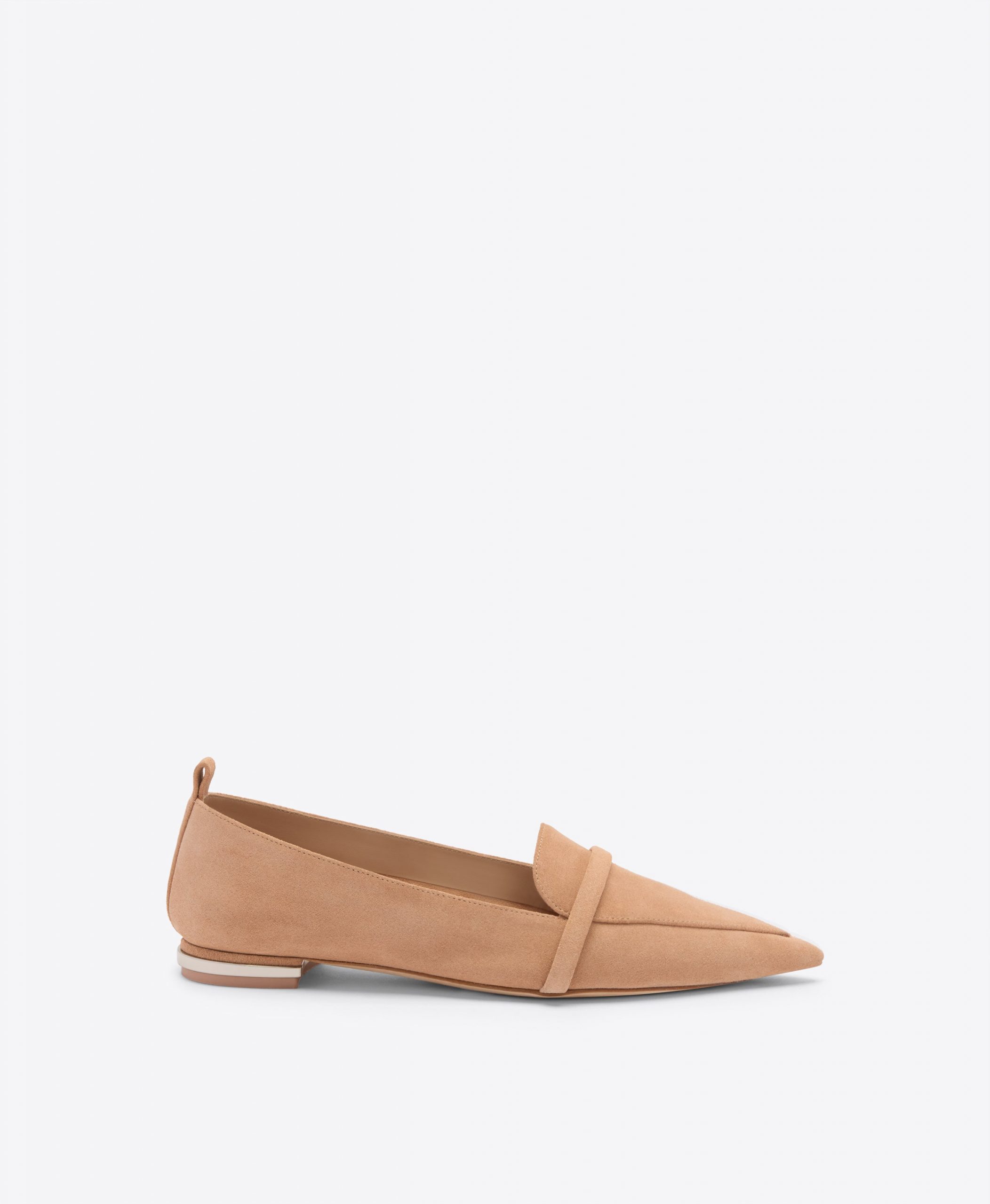 Malone Souliers Dora Buff Suede Loafers