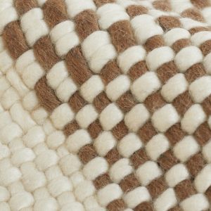 Lulu and Georgia Joelle Handwoven Wool Rug Swatch, Rust