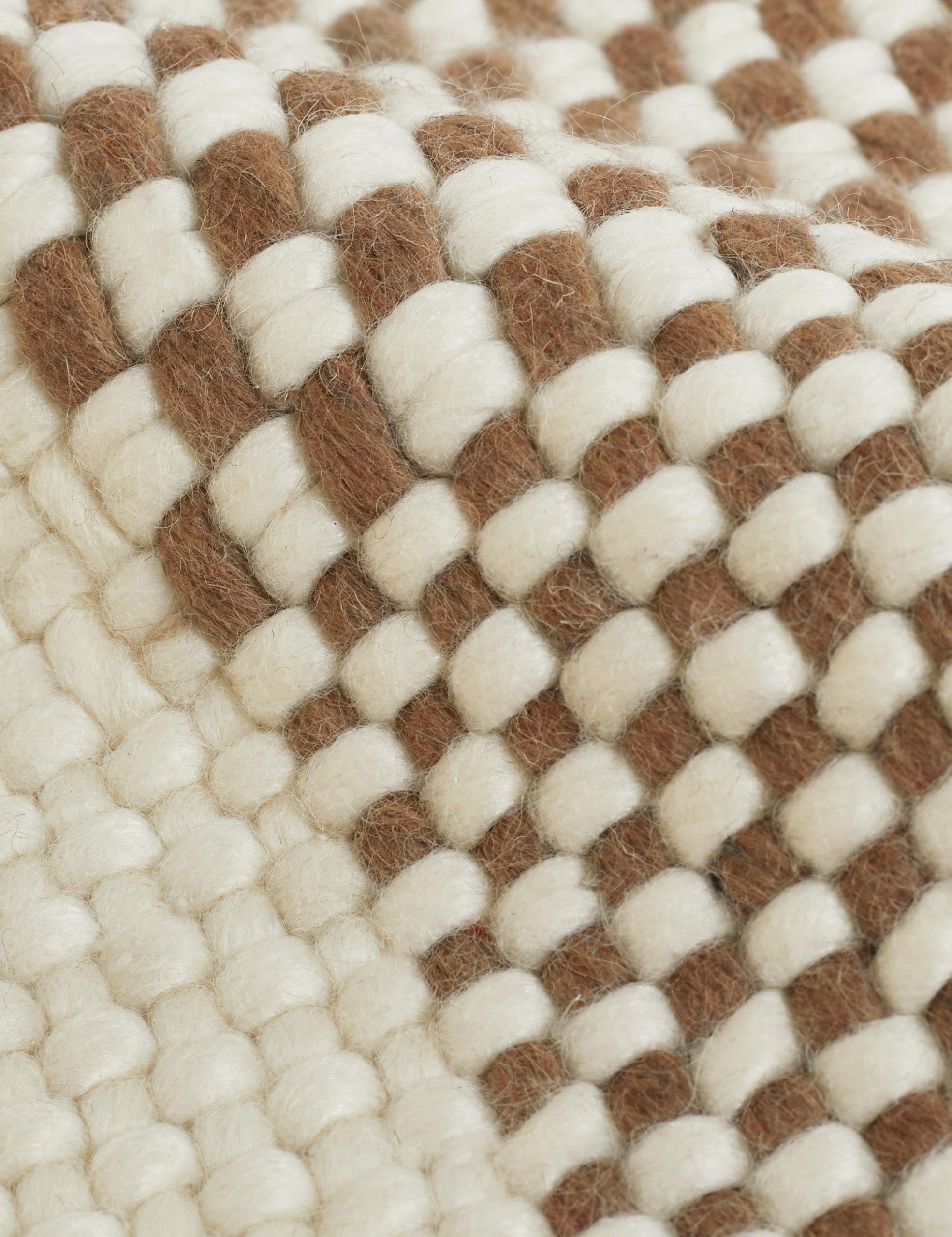 Lulu and Georgia Joelle Handwoven Wool Rug Swatch, Rust