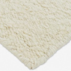 Lulu and Georgia Dune Hand-Knotted Wool Rug Swatch