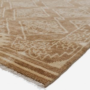 Lulu and Georgia Harrington Hand-Knotted Wool Rug Swatch