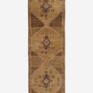 Lulu and Georgia Vintage Turkish Runner Rug No. 50, 2' 10" x 9' 1"