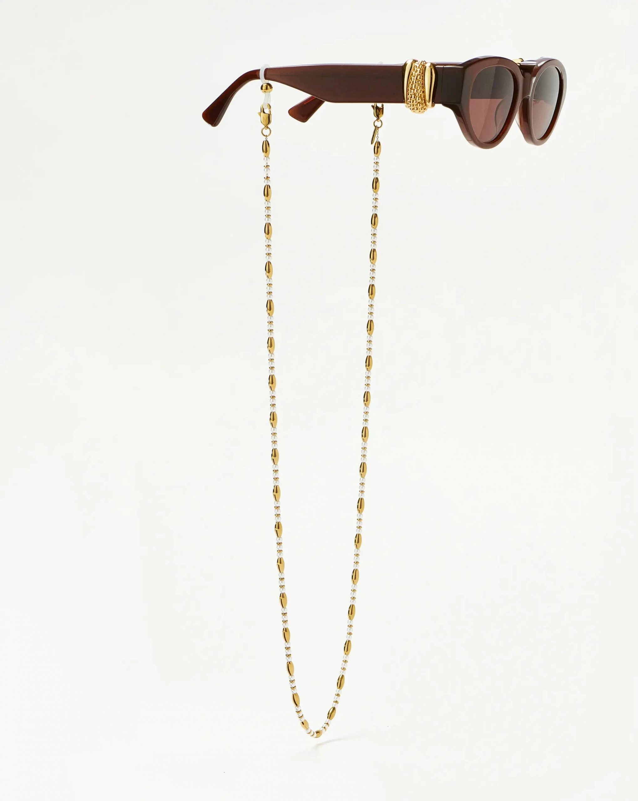 Missoma Alyssa Sunglasses Chain | 18ct Gold Plated/Pearl