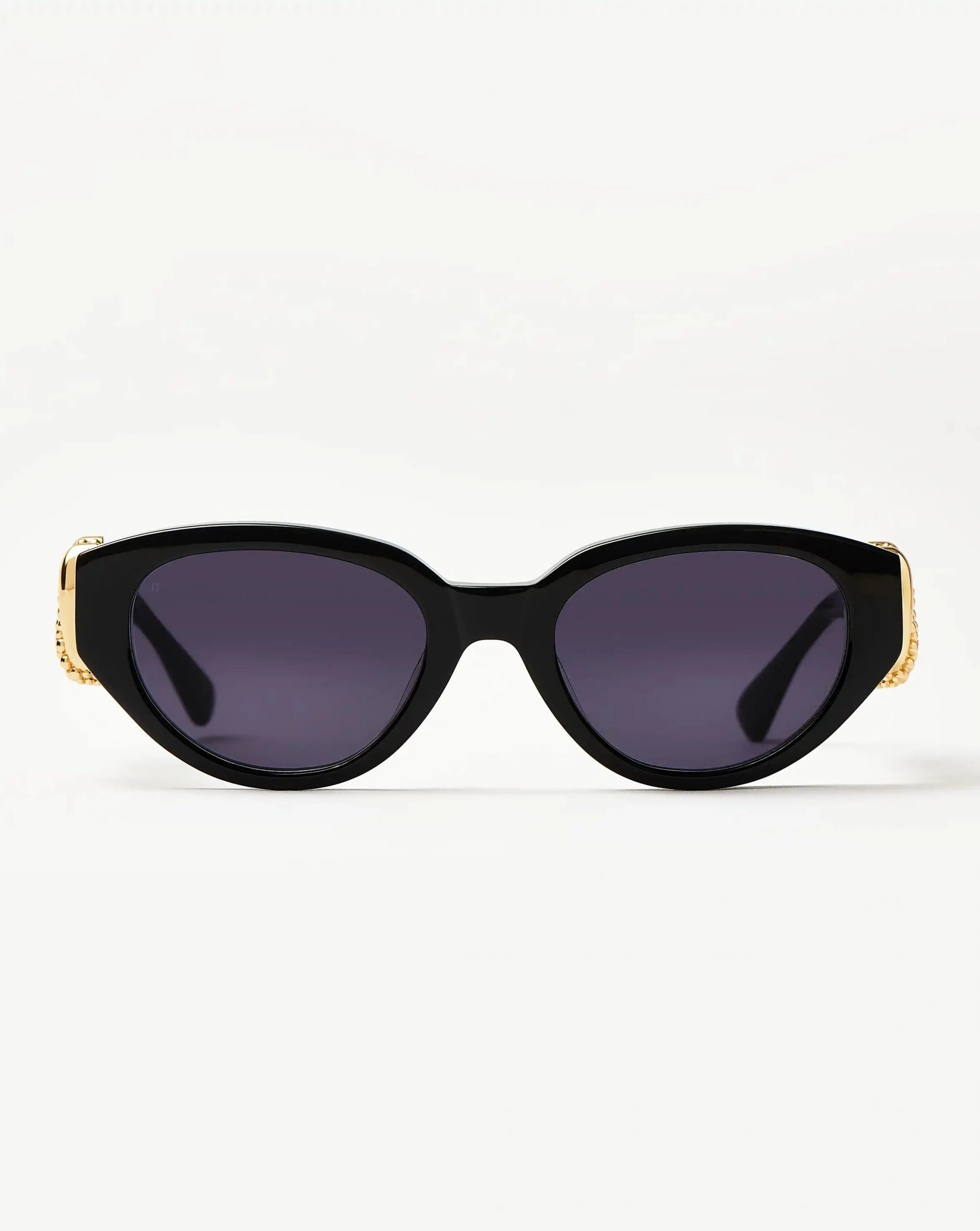 Missoma Jimmy Fairly Melissa Cat-Eye Sunglasses | Gold Plated/Black