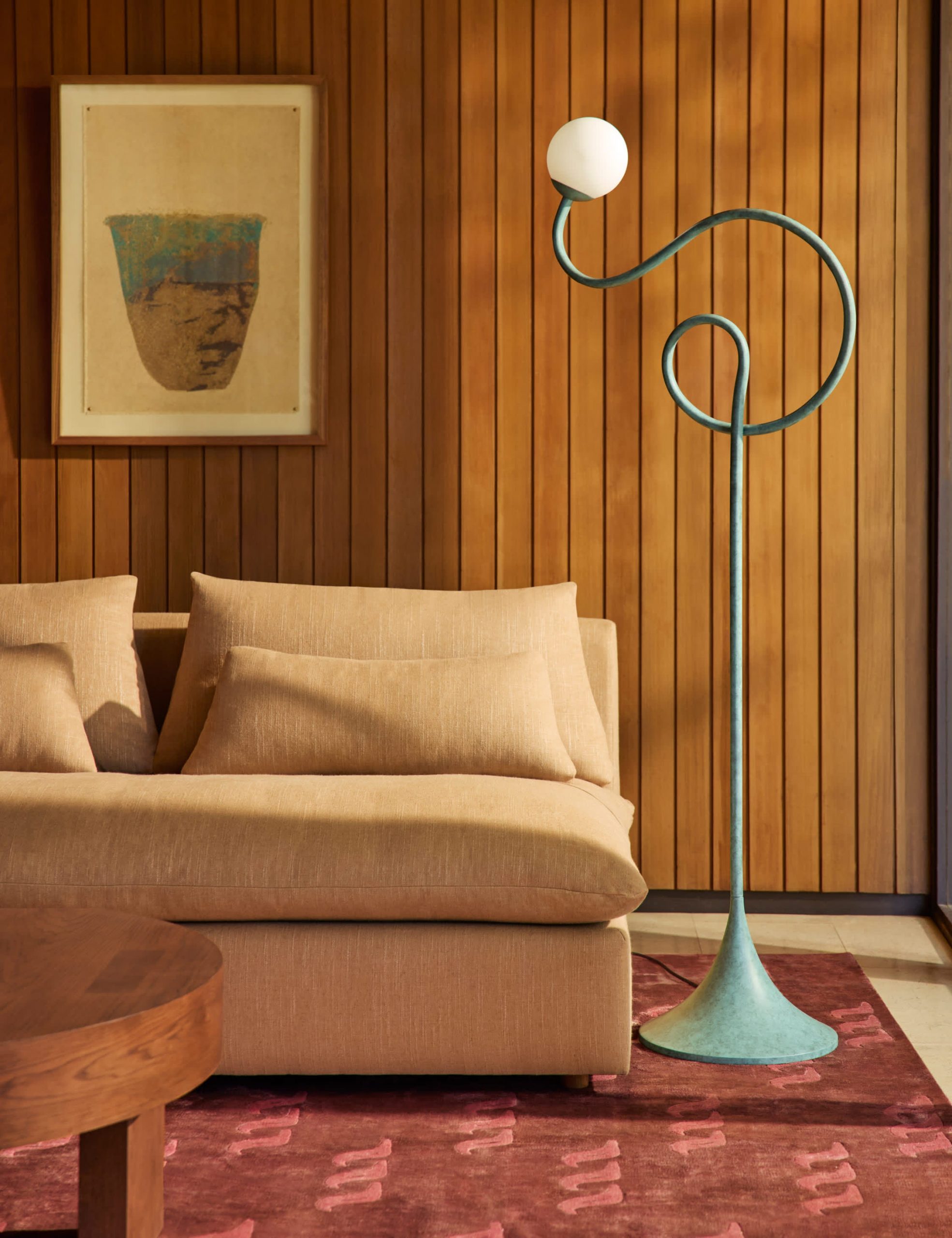 Lulu and Georgia Calliope Floor Lamp by Sarah Sherman Samuel