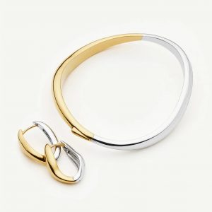 Missoma The Signature Mixed Metals Set | 18ct Gold Plated, Brass