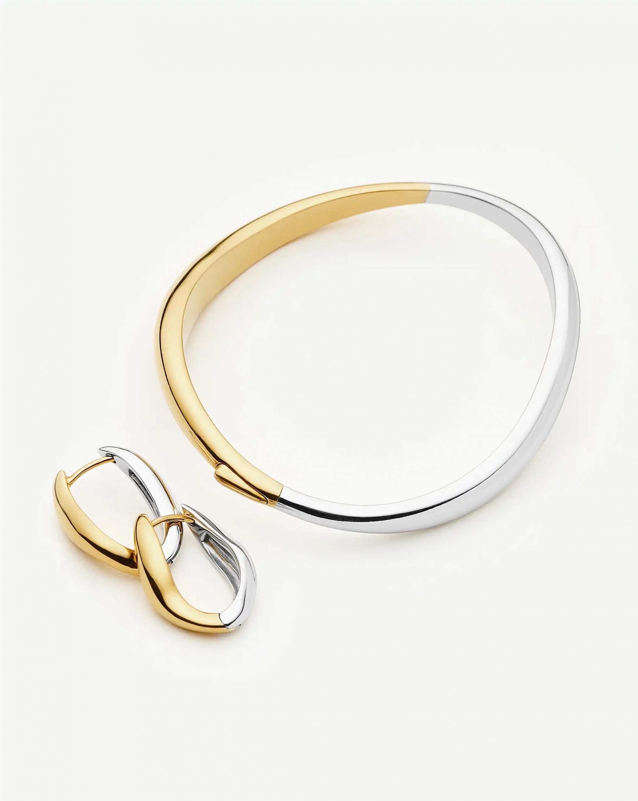 Missoma The Signature Mixed Metals Set | 18ct Gold Plated, Brass