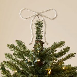 Lulu and Georgia Seaton Beaded Bow Tree Topper