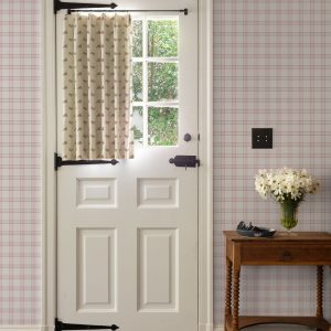 Lulu and Georgia Rogers Plaid Wallpaper by Nathan Turner
