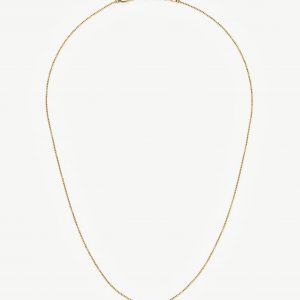 Missoma Long Trace Chain Necklace | 18ct Gold Plated