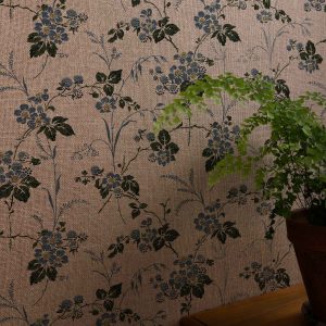 Lulu and Georgia Heaton Burlap Wallpaper by Nathan Turner