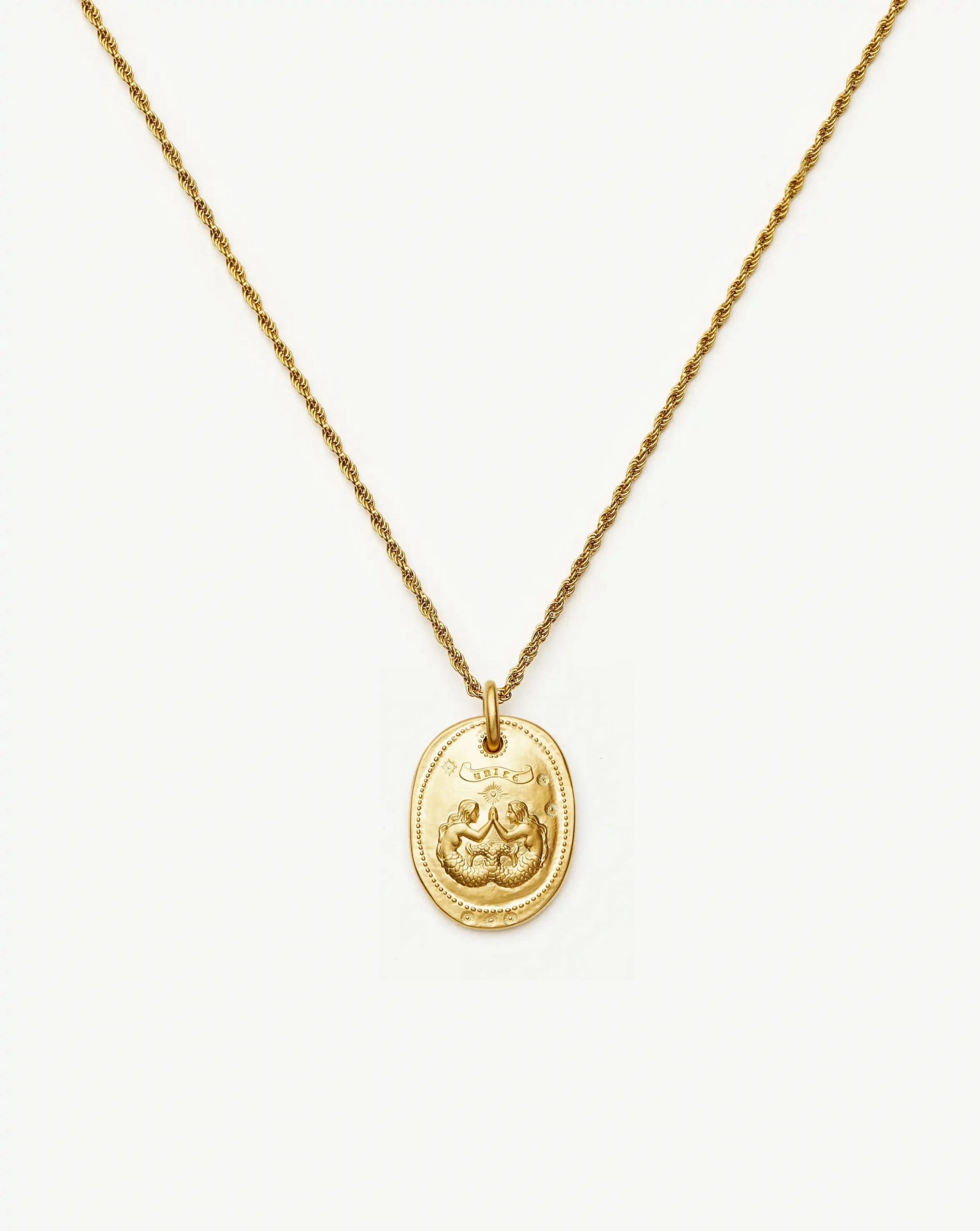 Missoma The Friendship Talisman Necklace | 18ct Gold Plated