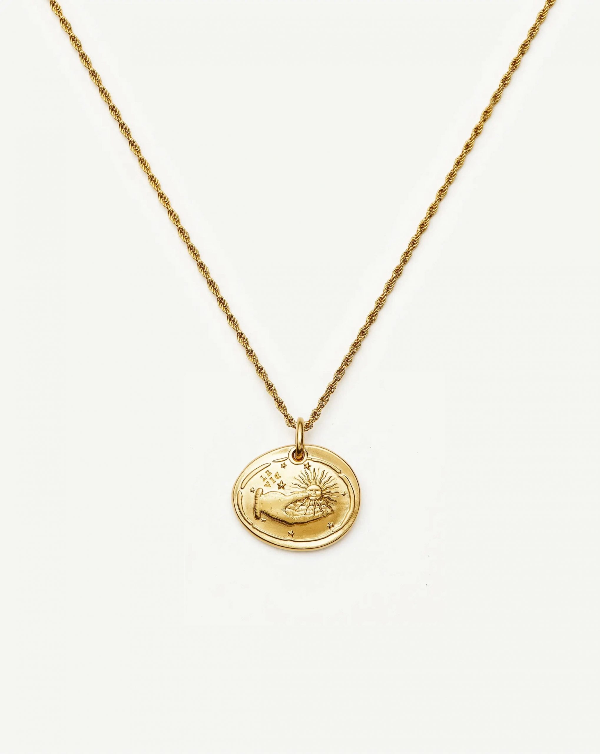 Missoma The Fortune Talisman Necklace | 18ct Gold Plated