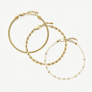Missoma The Ultimate Bracelet Set | 18ct Gold Plated