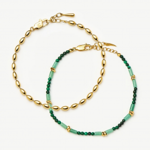 Missoma The Destination Bracelet Set | 18ct Gold plated
