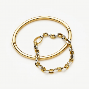 Missoma The Mix it Up Bracelet Set | Mixed Metal