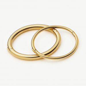 Missoma Chunky Bangle Set | 18ct Gold Plated