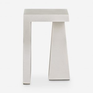 Lulu and Georgia Open Box: Olesya Indoor / Outdoor Side Table, White