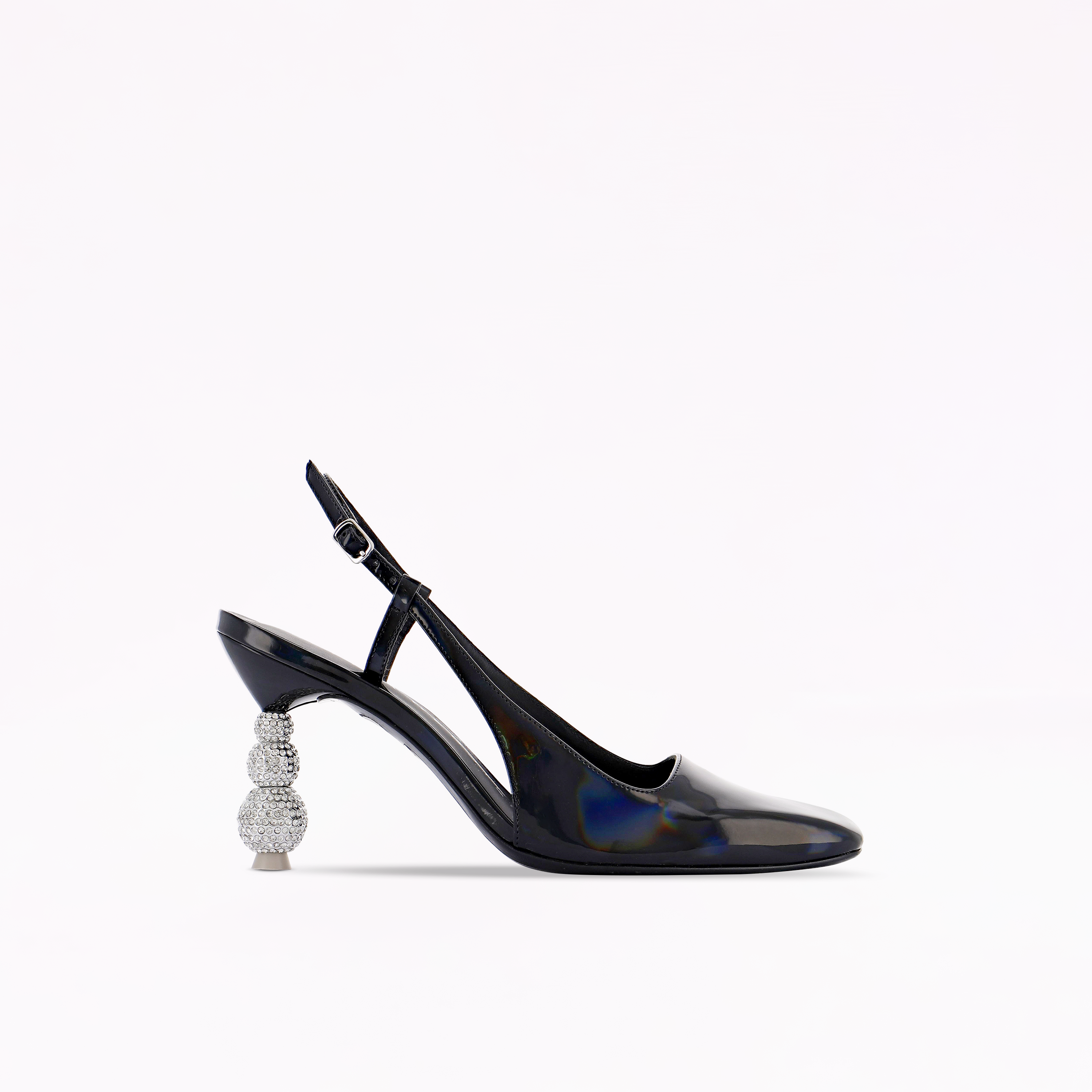 Sophia Webster Natalia Crystal Mid Slingback Pump
