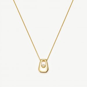 Missoma Lucy Williams Arco Pendant Necklace | 18ct Gold Vermeil