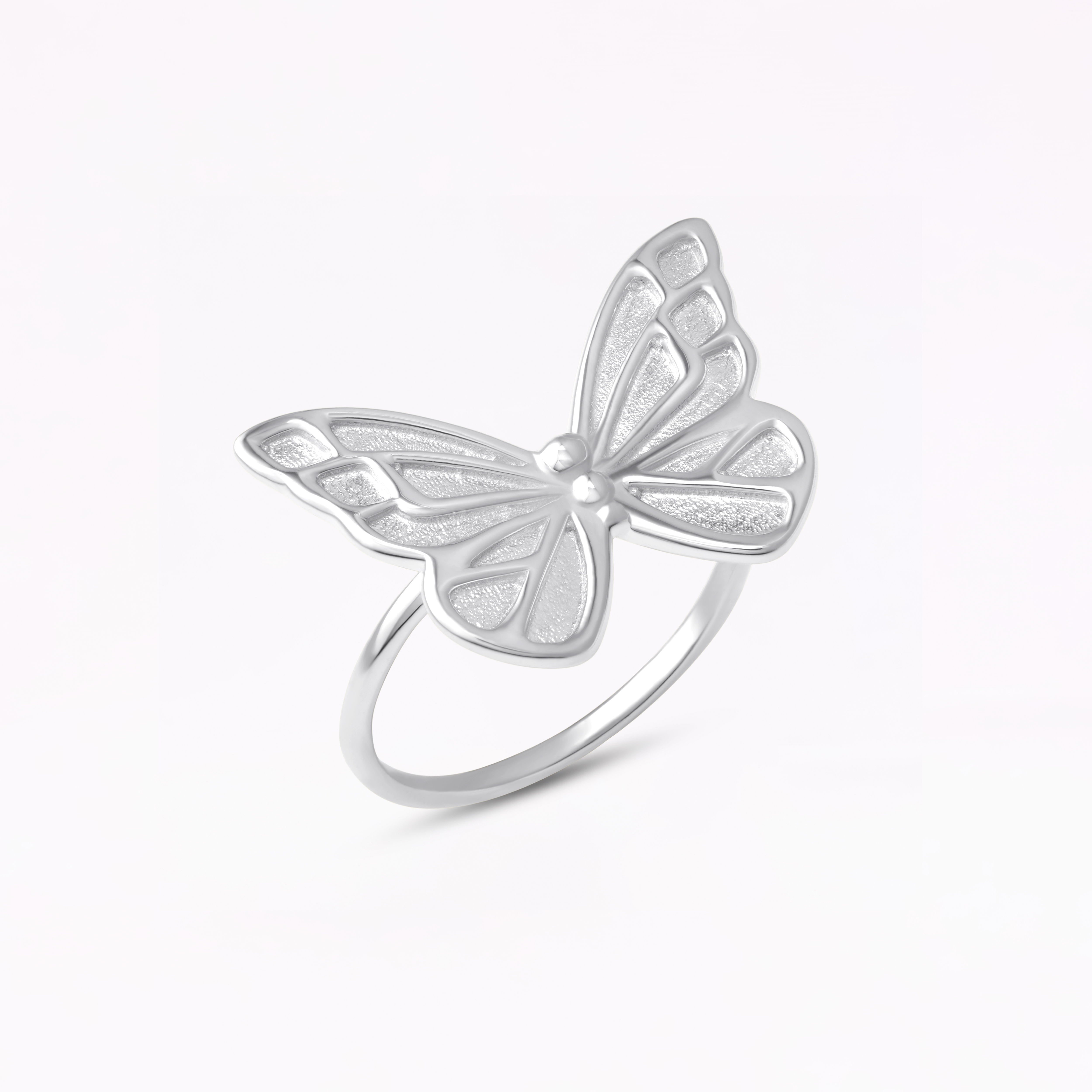 Sophia Webster Mariposa Classic Silver Ring