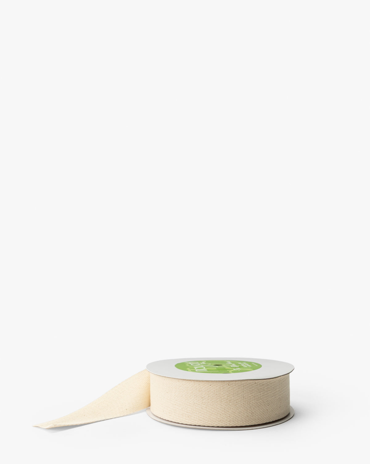 McGee & Co 1.5" Woven Cotton Twill Ribbon