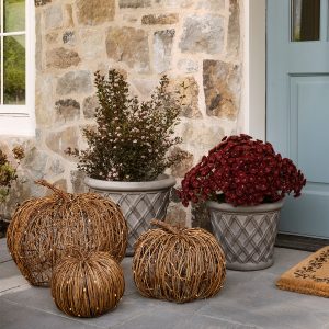 McGee & Co Pre-Lit Outdoor Vine Pumpkin
