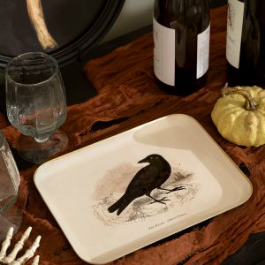 McGee & Co Raven Enamel Tray