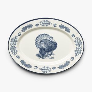 McGee & Co Melamine Turkey Dinner Platter