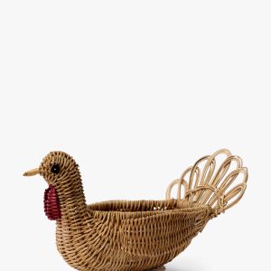 McGee & Co Woven Turkey Basket