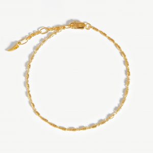 Missoma Solid Gold Vervelle Chain Bracelet
