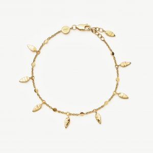 Missoma Leaf Bracelet
