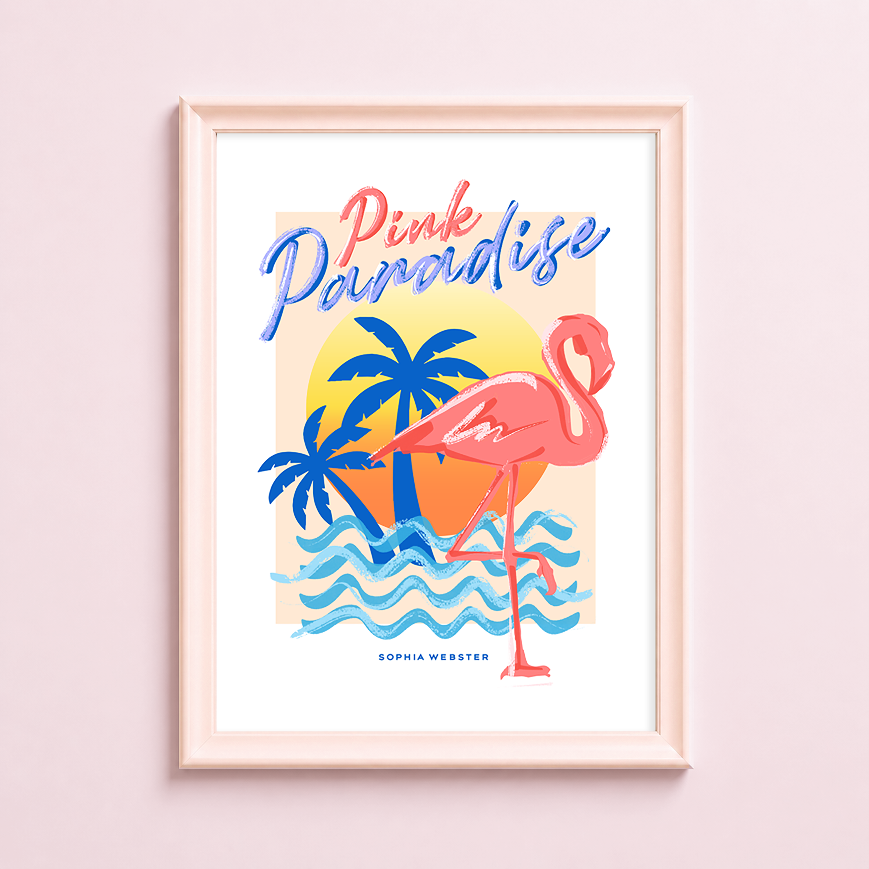 Sophia Webster Paradise Sunrise Art Print