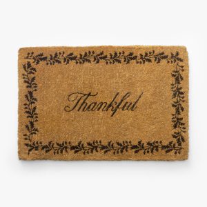 McGee & Co Thankful Doormat