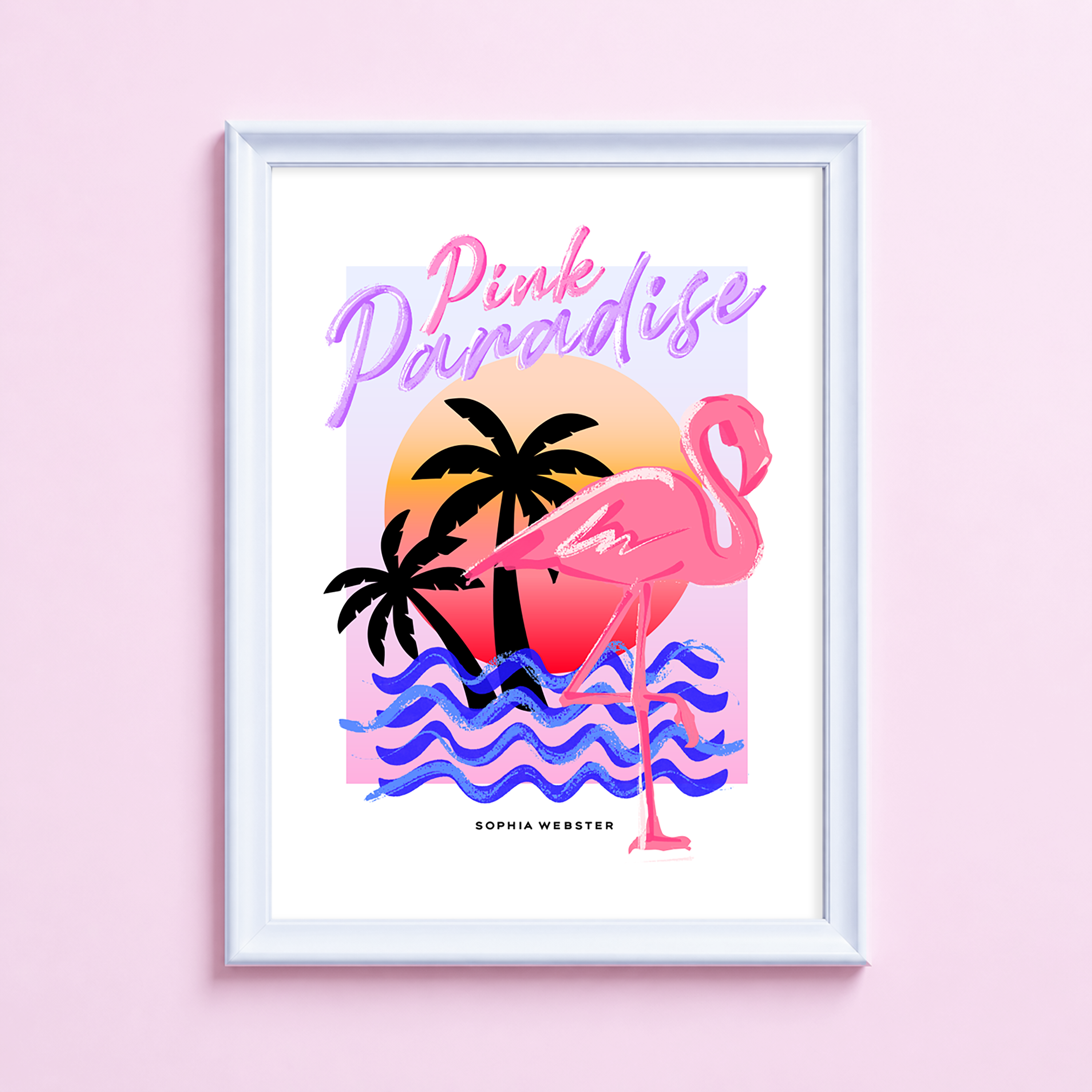 Sophia Webster Paradise Sunset Art Print