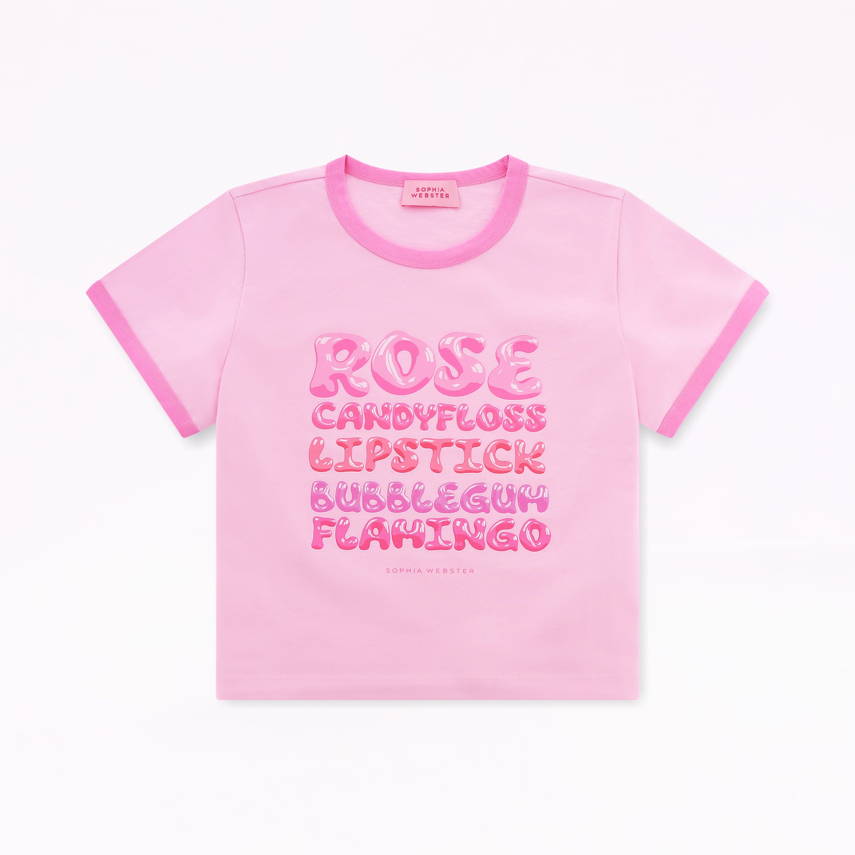 Sophia Webster Shades Of Pink Crop Top
