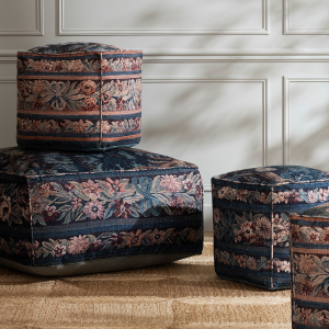 McGee & Co Cambria Woven Pouf