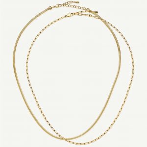Missoma The Go-To Necklace Set | 18ct Gold Plated