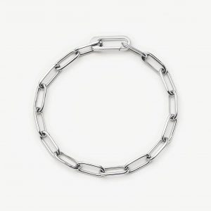 Missoma Classic Paperclip Chain Bracelet | Platinum Plated