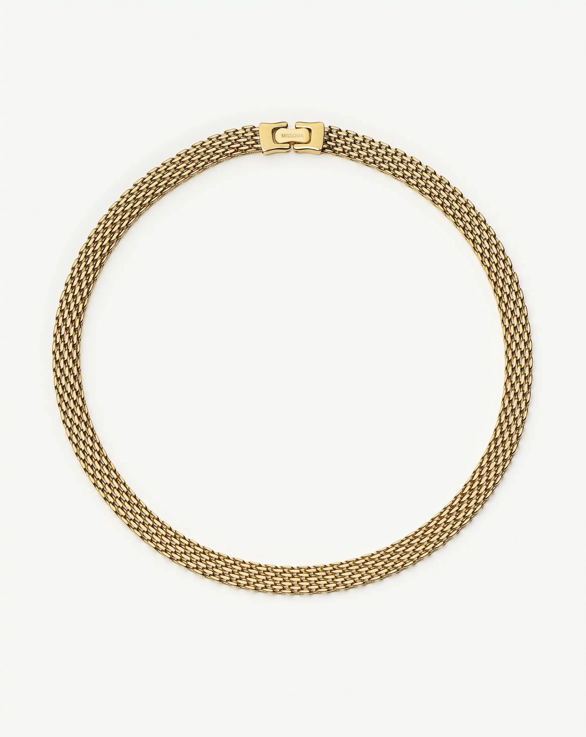 Missoma Heirloom Chain Choker Necklace | 18ct Gold Plated