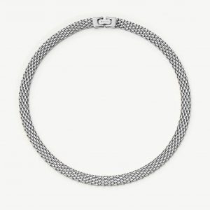Missoma Heirloom Chain Choker Necklace | Platinum Plated