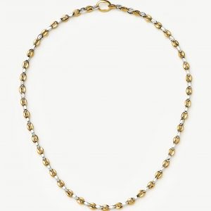 Missoma Mariner Short Chain Necklace | 18ct Gold Plated/Platinum Plated